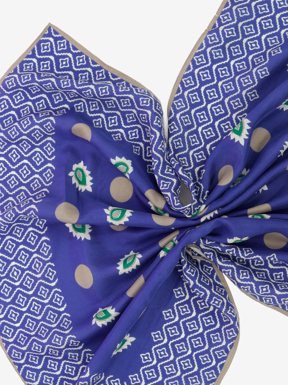 Foulard Ebrusco 02 blu