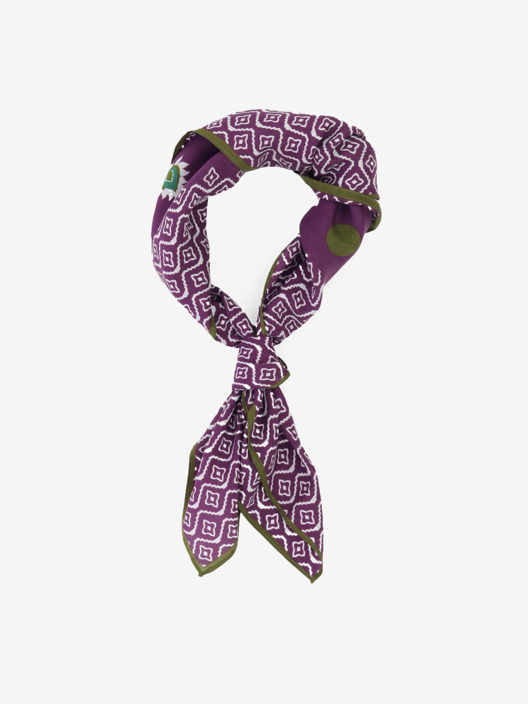 Foulard Ebrusco 02 bordeaux