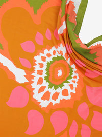 Foulard Empalme 01 verde / fuxia