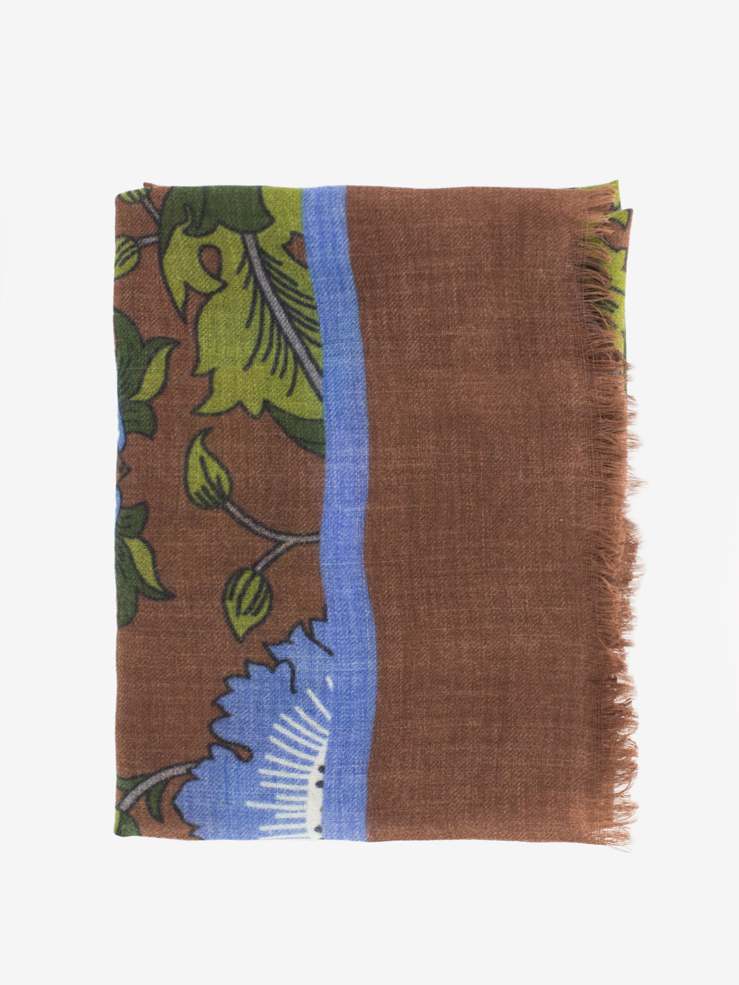 Pashmina Abbeville marrone / multicolor
