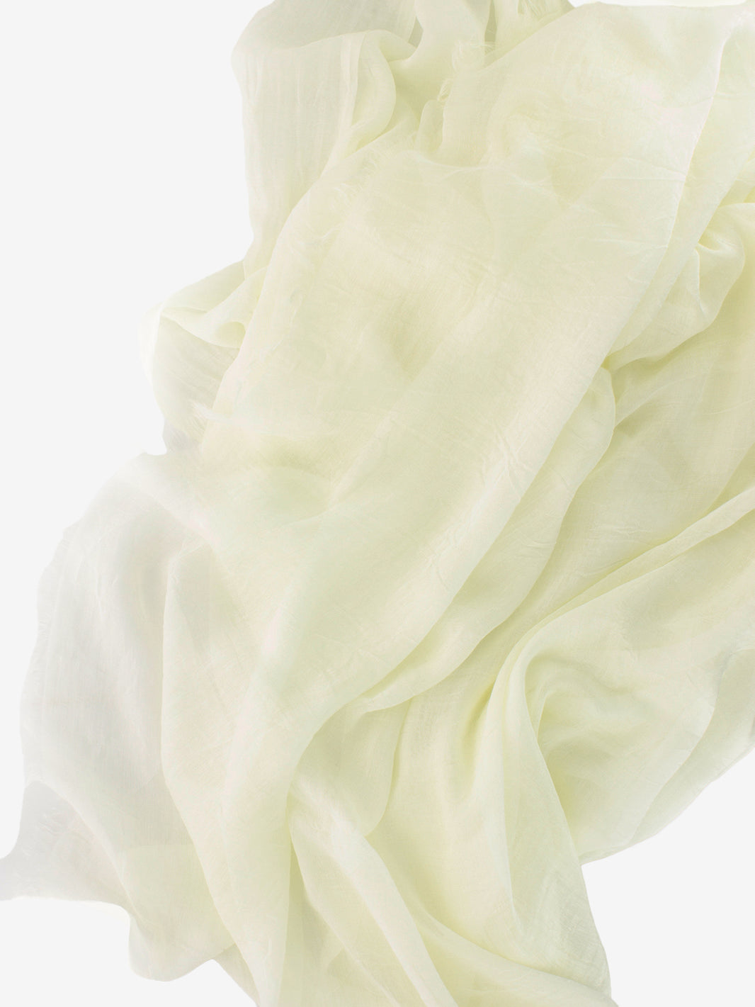 Plain butter pineapple pashmina