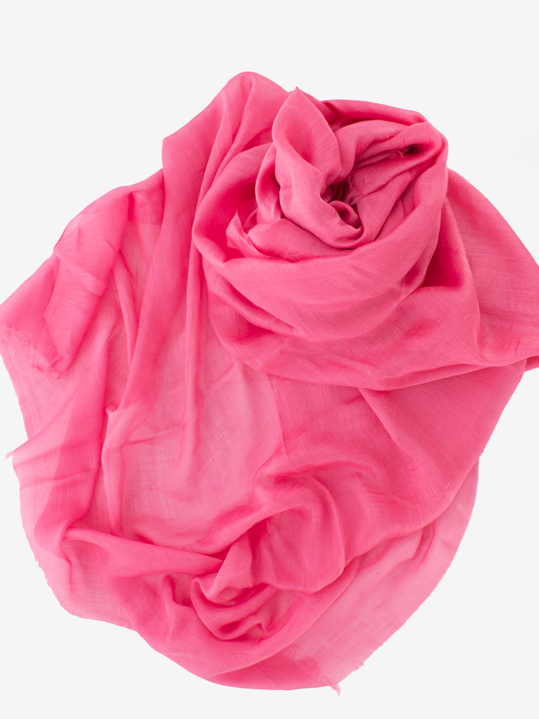 Solid fuchsia pineapple pashmina