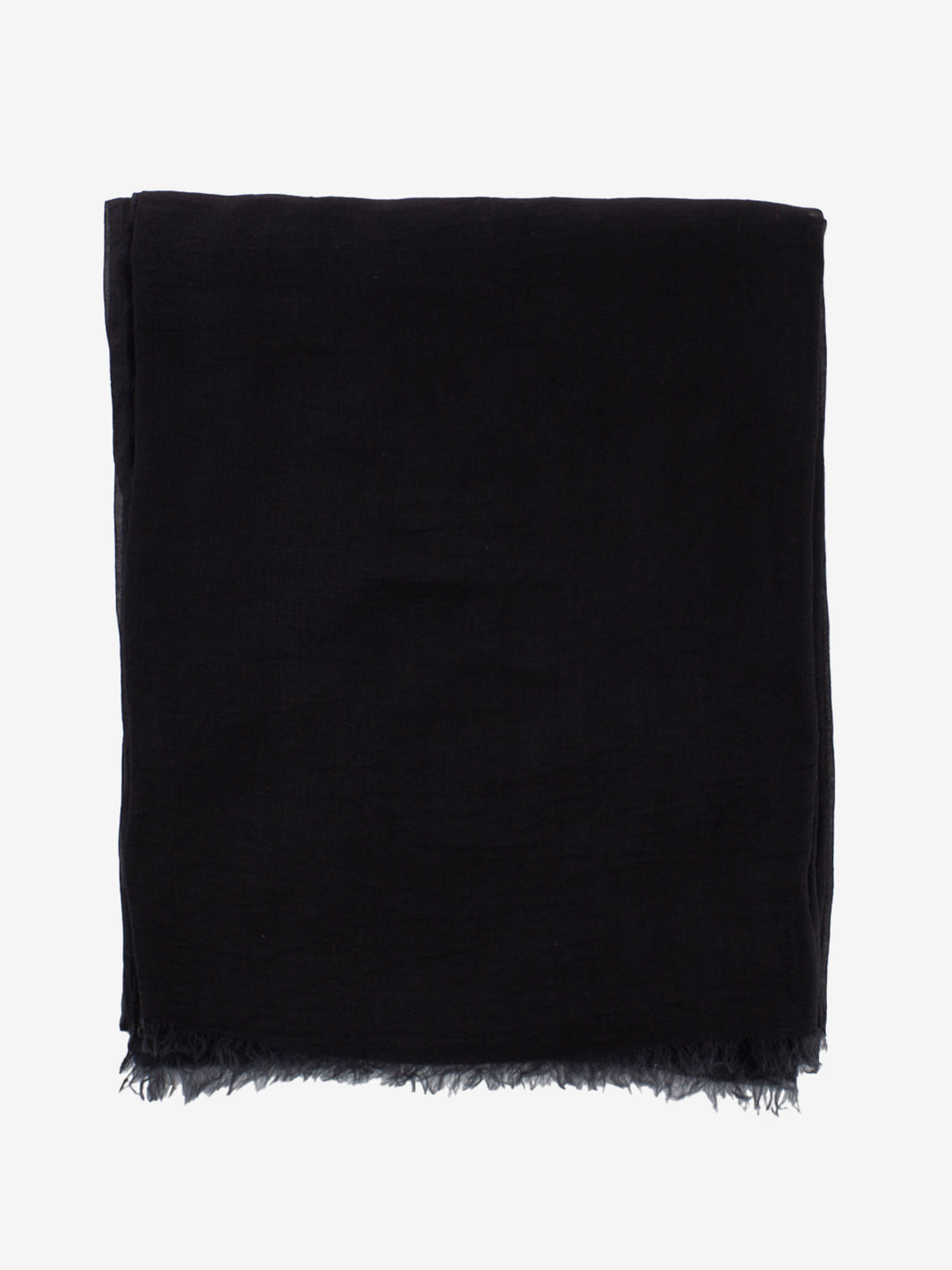 Solid black pineapple pashmina