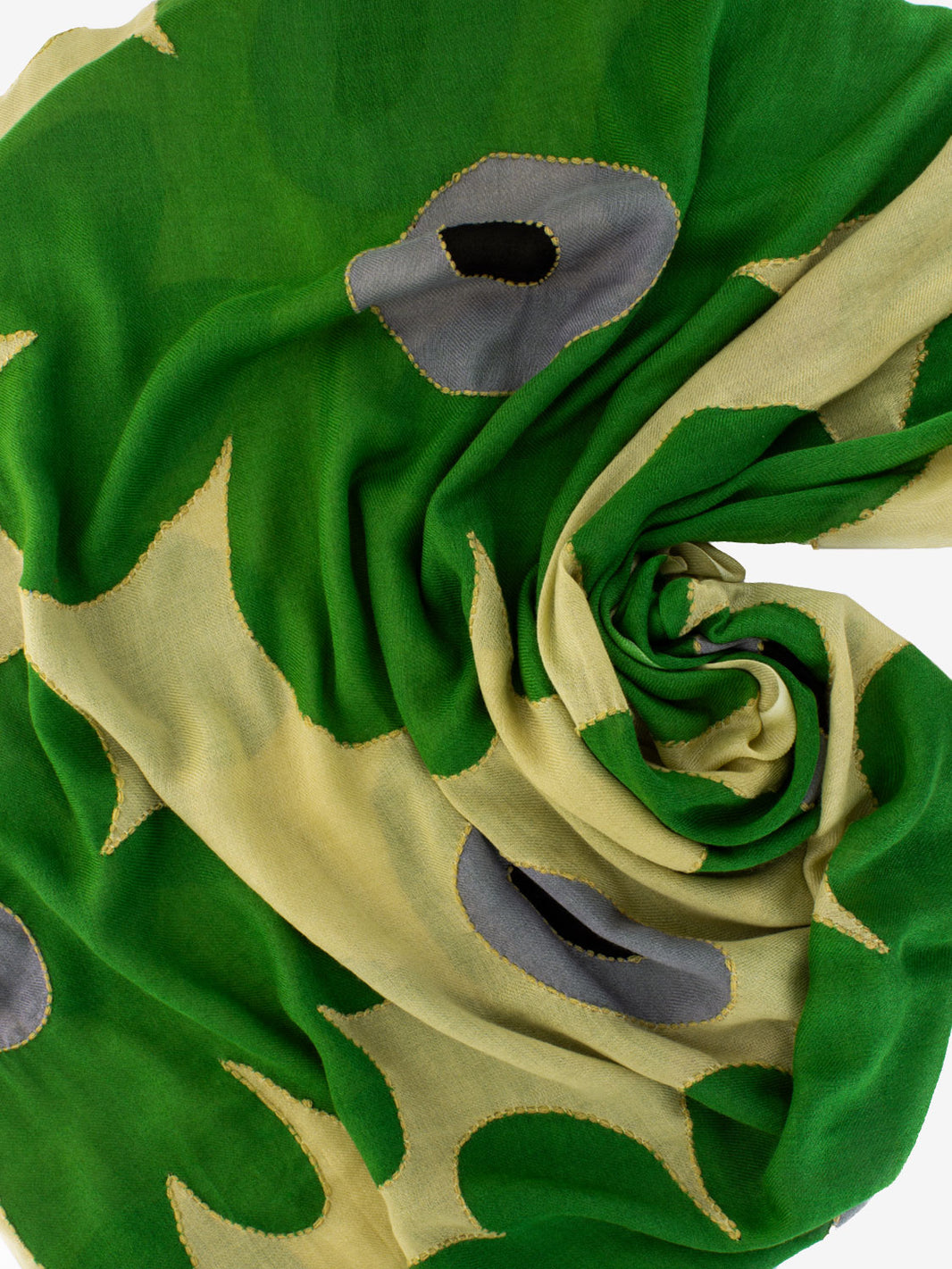 Pashmina Hawthorn Green / Cream