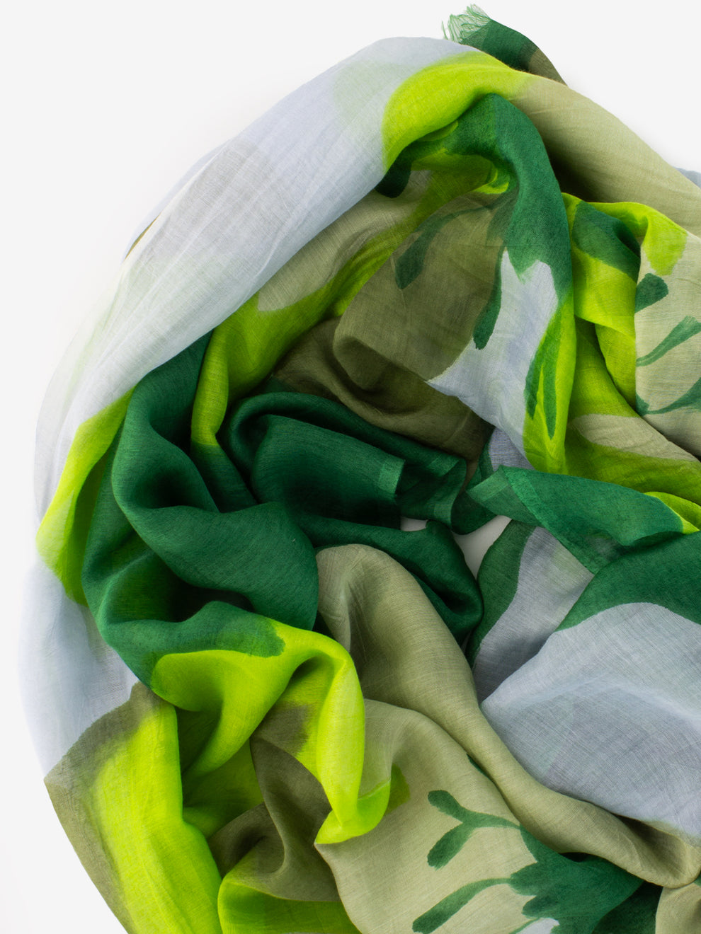 Pashmina Calicanto fantasia verde