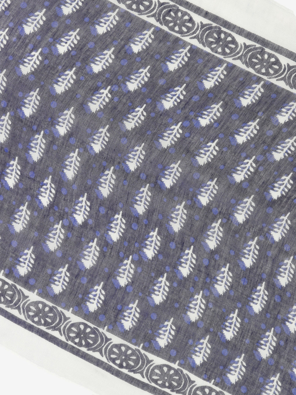 Pashmina Cinquefoglia 01 blu