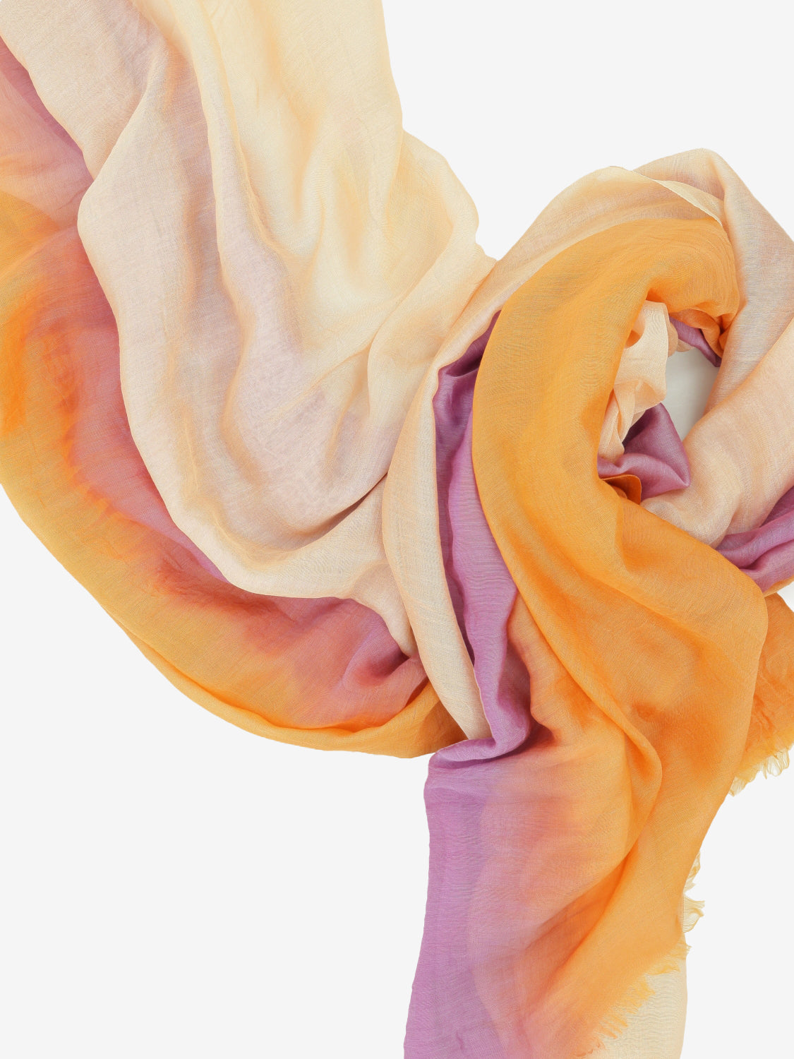 Pashmina Eagle 06 arancione / lilla