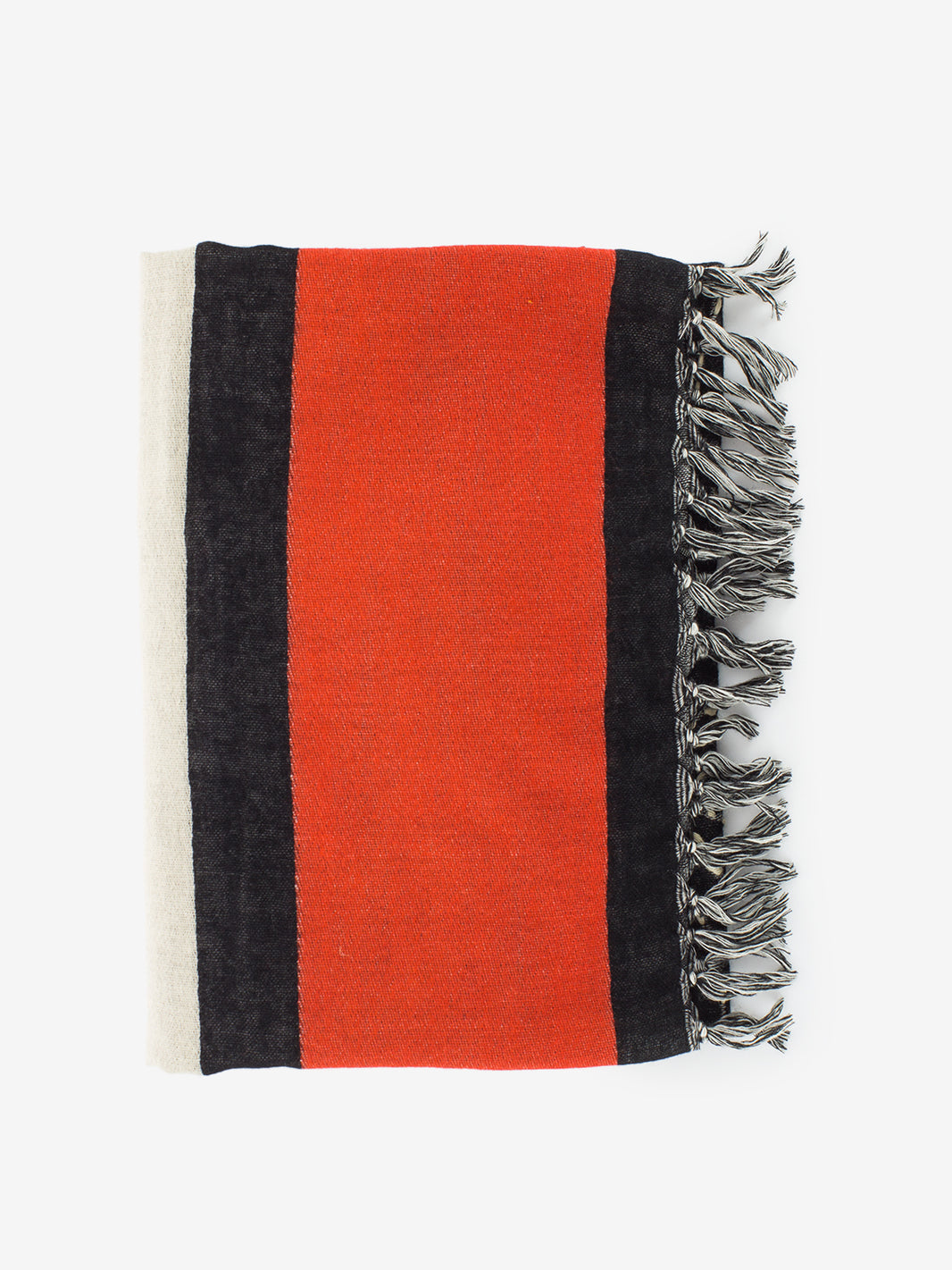 Pashmina Enrica  nero/ rosso