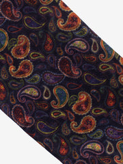 PALOMBINA - Pashmina Maximo stampa nero / multicolor