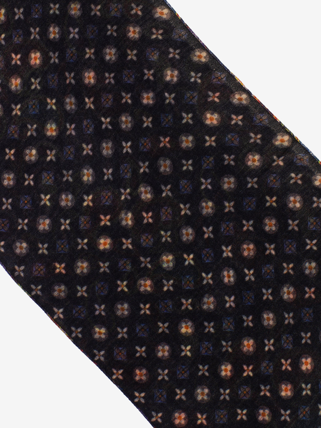 Pashmina Maximo stampa nero / multicolor