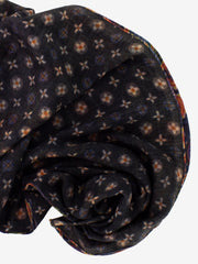 PALOMBINA - Pashmina Maximo stampa nero / multicolor