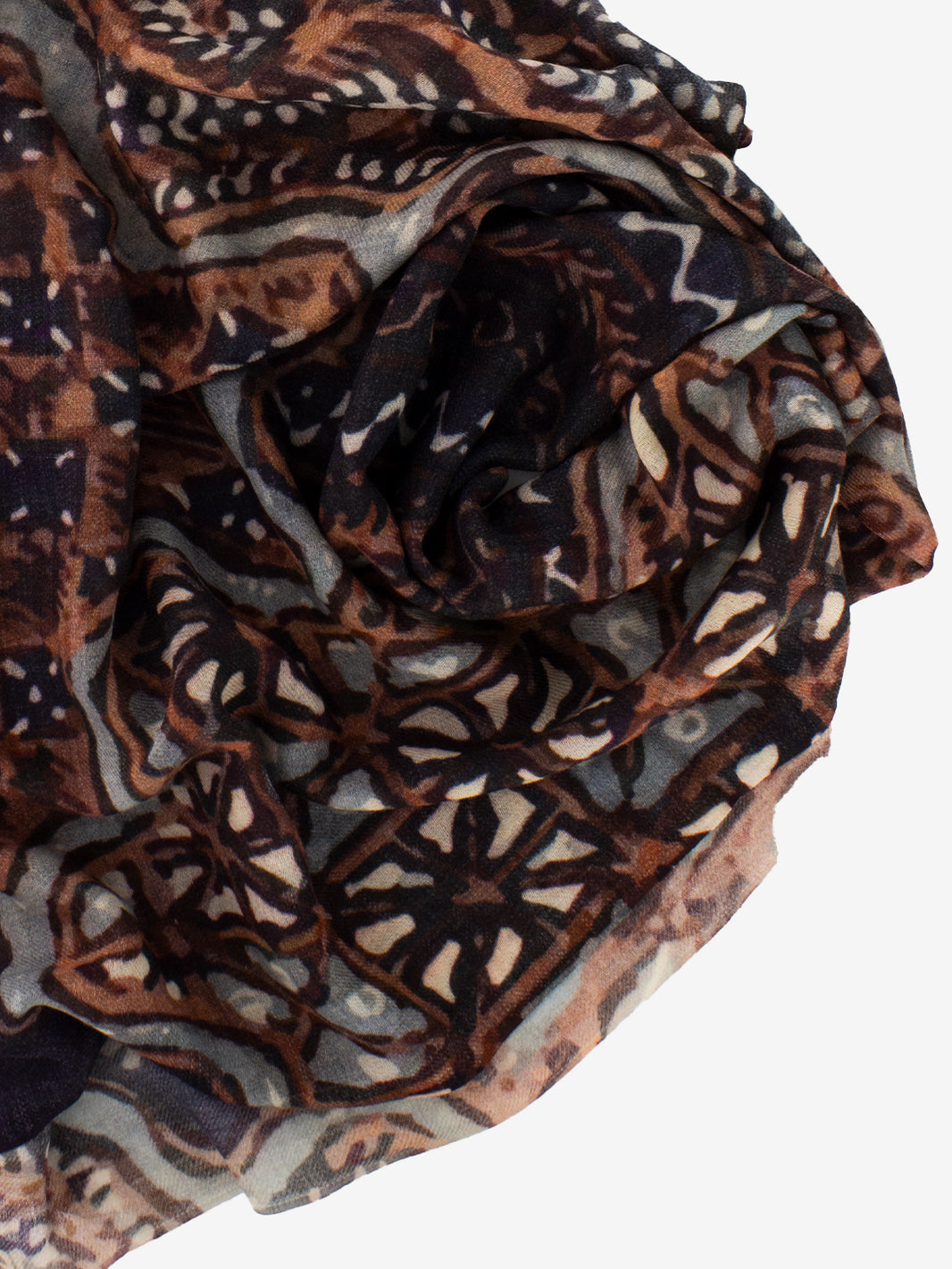 Pashmina Mohini grigio / marrone