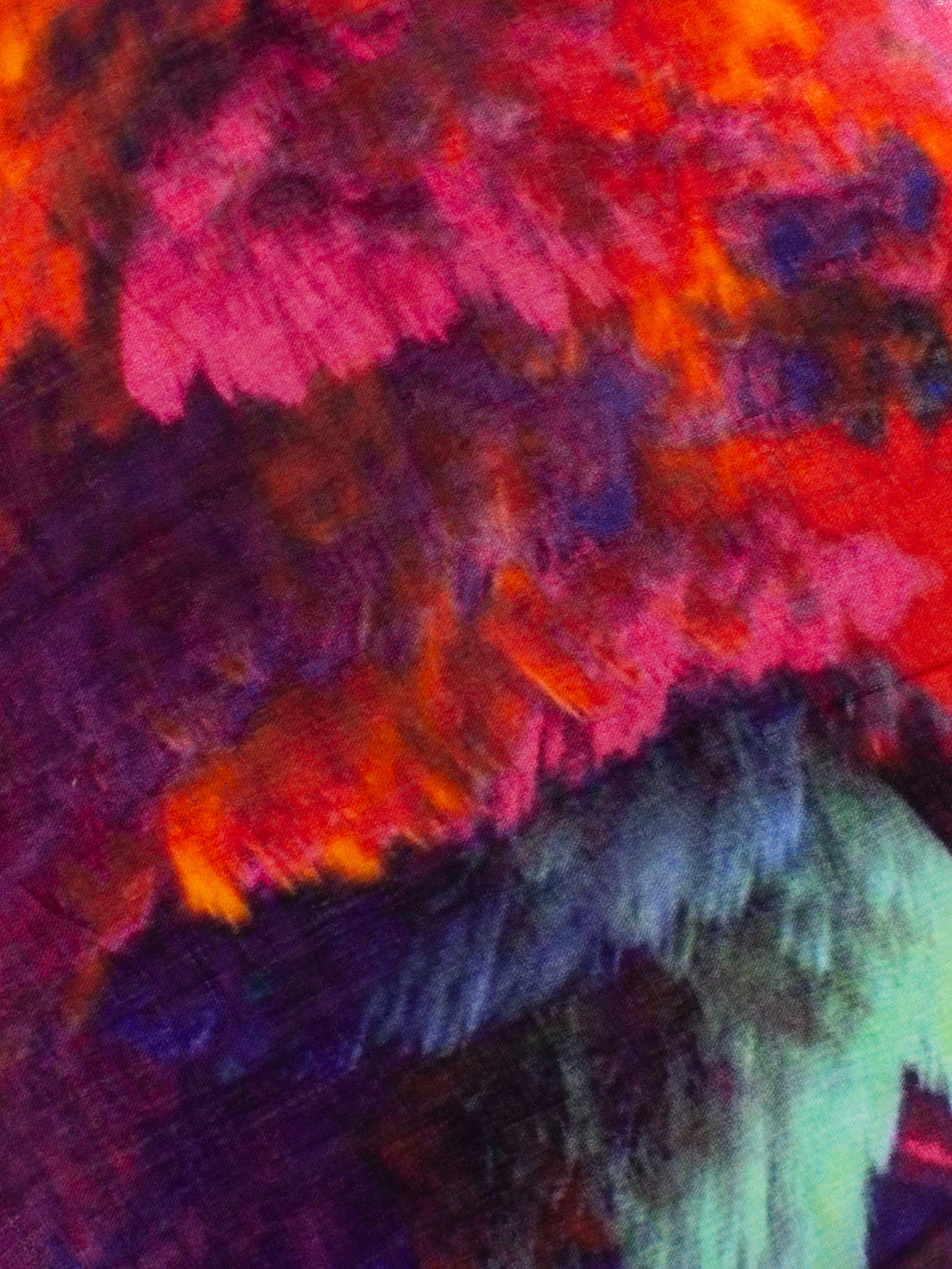Pashmina Moria con stampe viola / fucsia