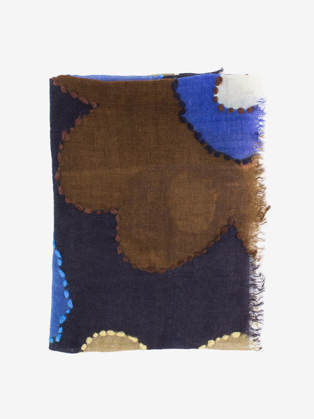 Pashmina Trefle fantasia multicolor