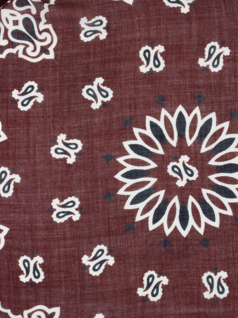 Sciarpa in lana Fiorancio bordeaux