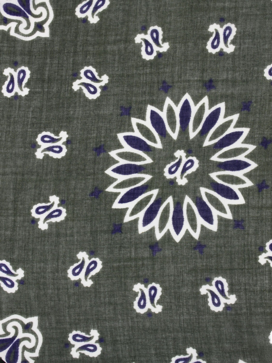 Sciarpa in lana Fiorancio militare