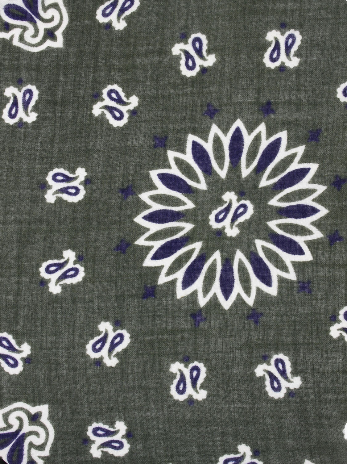 Sciarpa in lana Fiorancio militare
