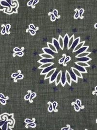 Sciarpa in lana Fiorancio militare