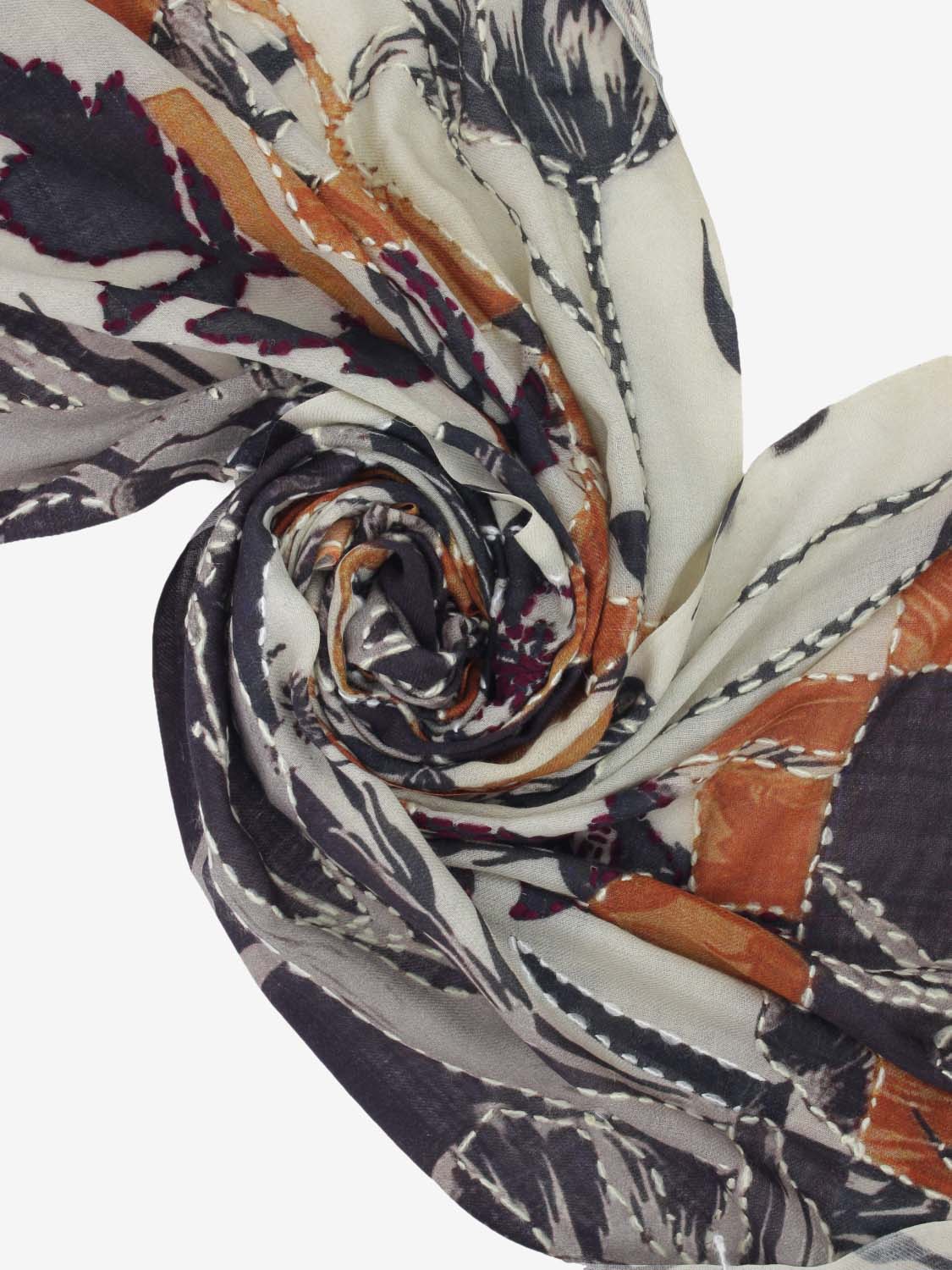 Sciarpa in lana Violante marrone