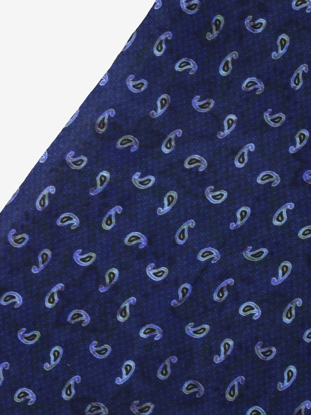 Blue Kona Paisley scarf