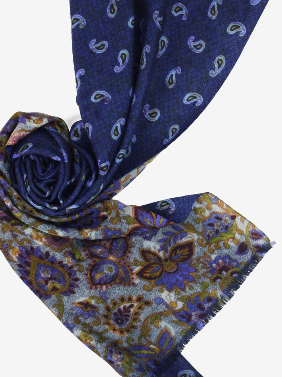 Blue Kona Paisley scarf