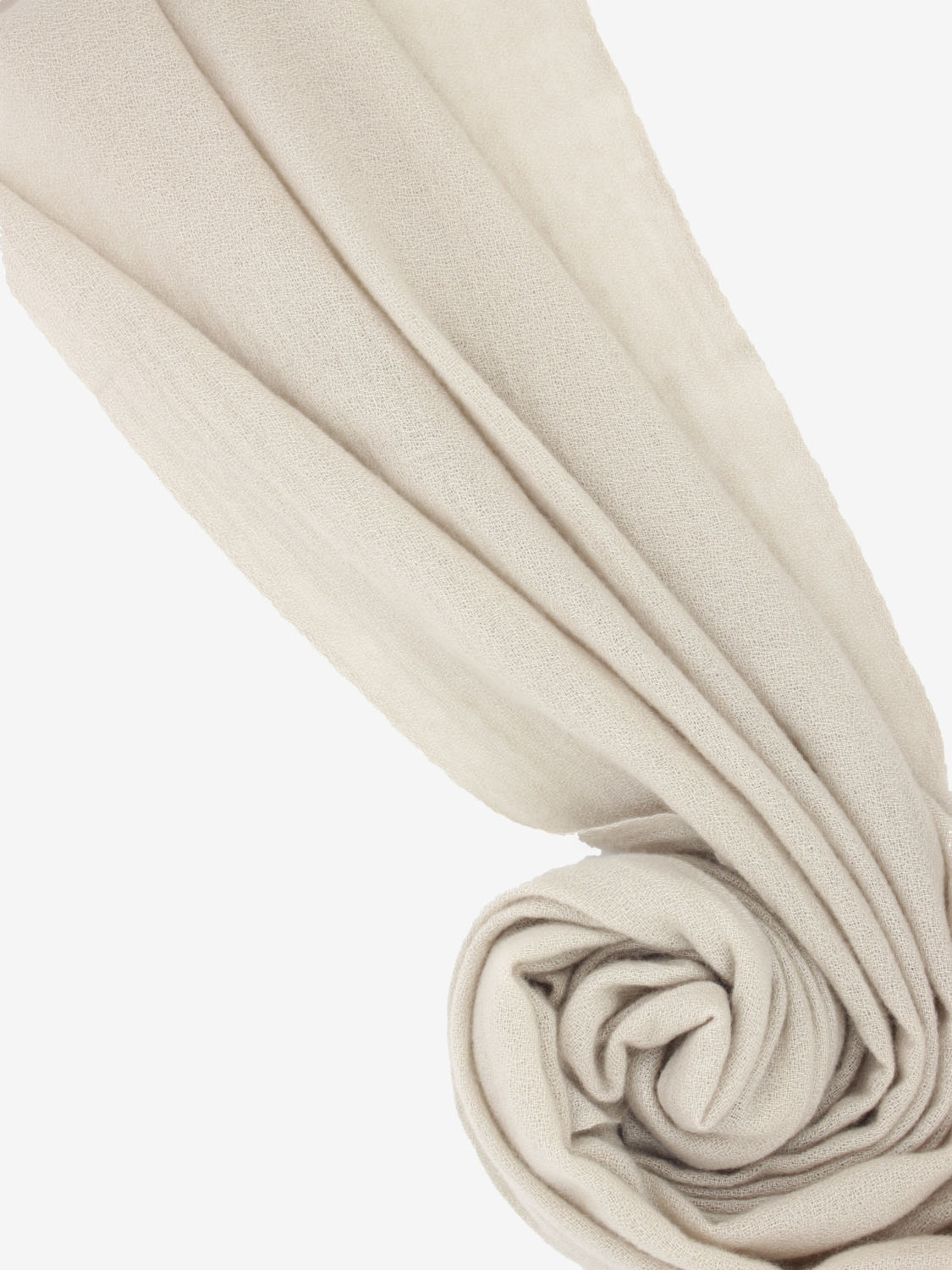 Sciarpa tinta unita cashmere moro