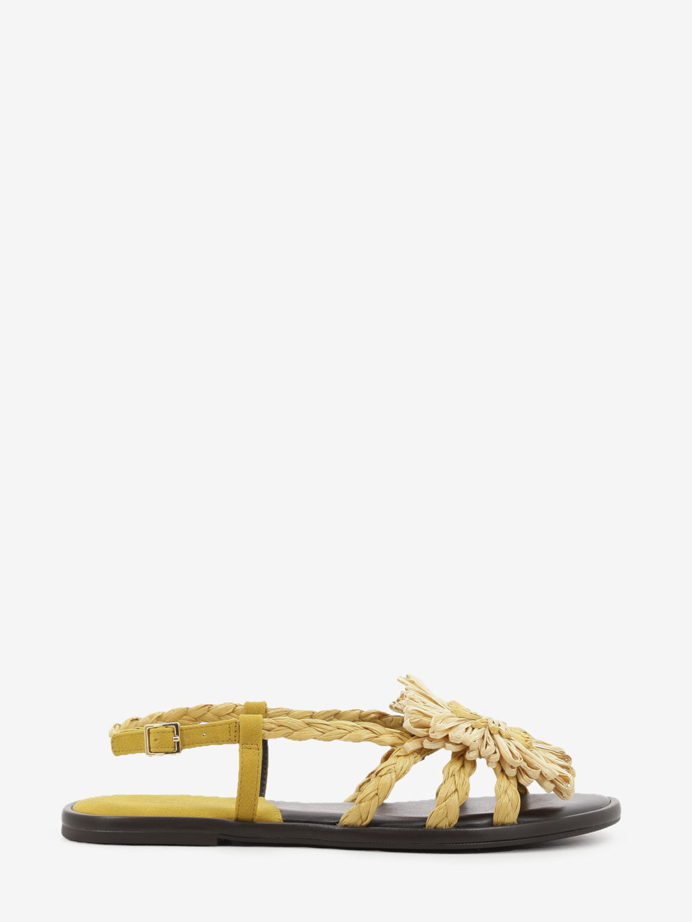 Alicia natural raffia sandals