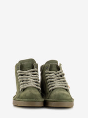 PANCHIC - Ankle boot nubuck microfibre lining military green