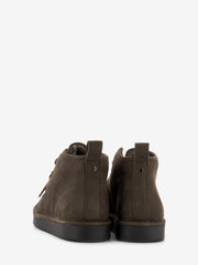 PANCHIC - Ankle boot nubuck shearling lining coffee