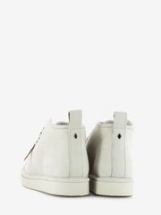 PANCHIC - Ankle boot nubuck shearling lining ivory