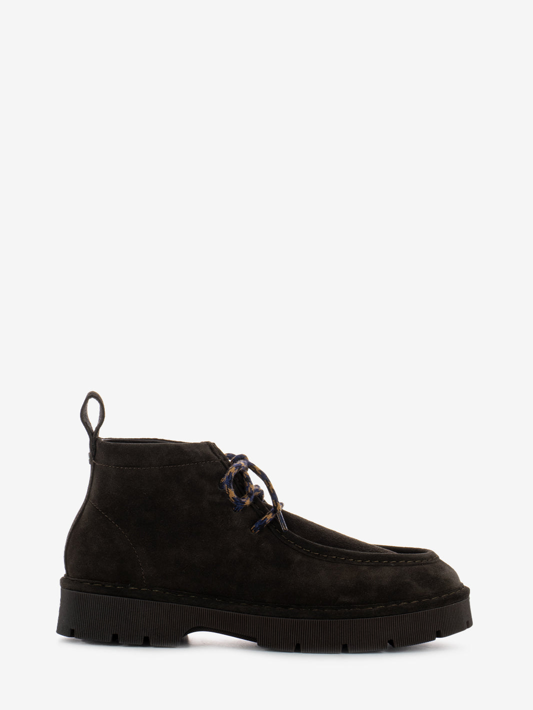 Ankle boot suede ebony