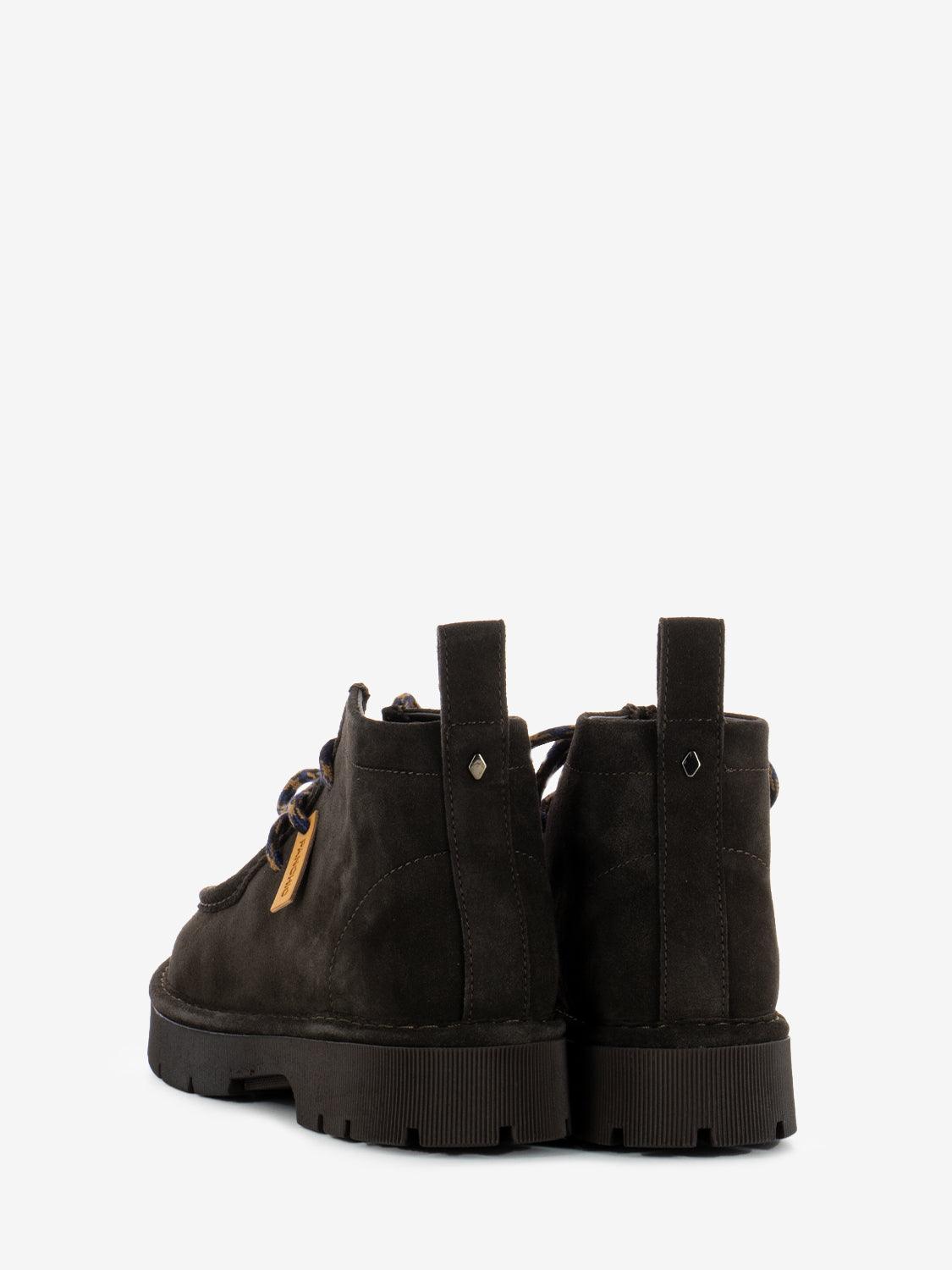 Ankle boot suede ebony