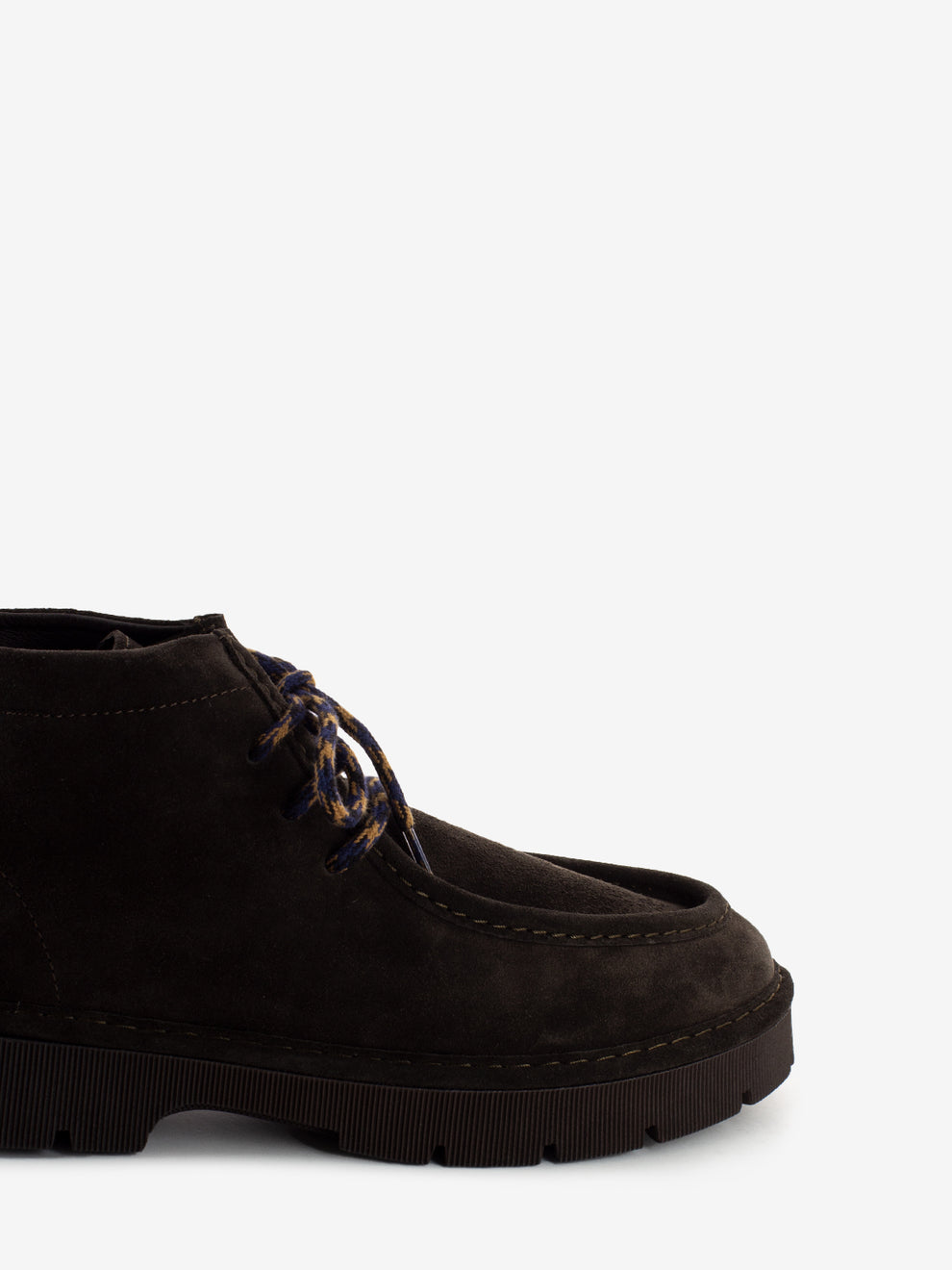 Ankle boot suede ebony
