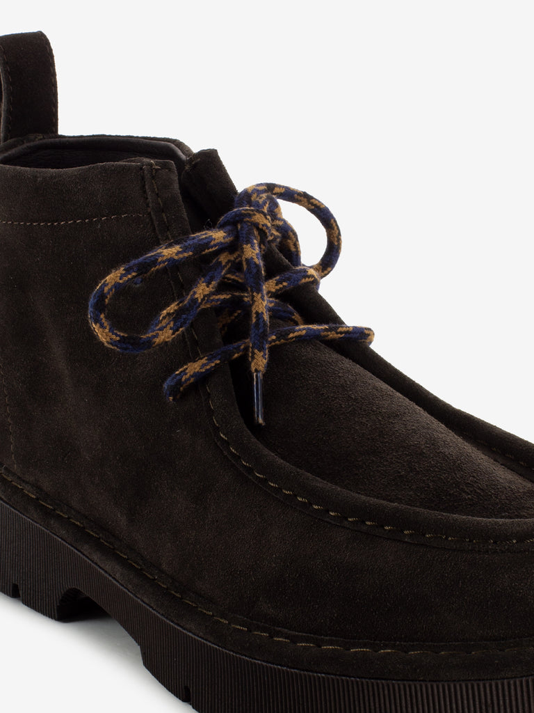 PANCHIC - Ankle boot suede ebony