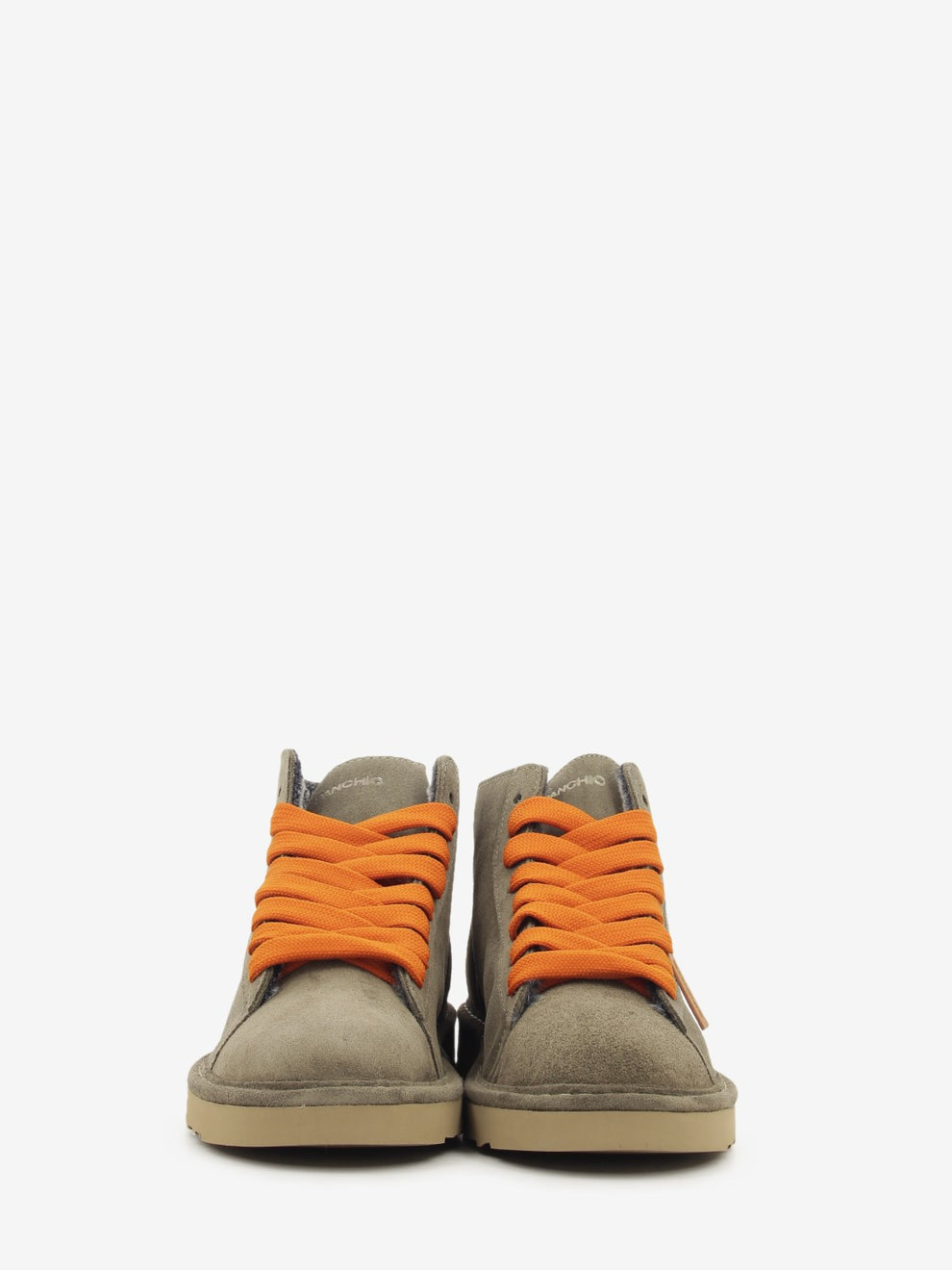 Icon Ankle boot suede faux fur lining brown stone