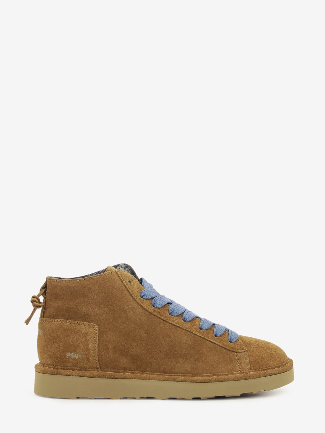 Icon Ankle boot suede faux fur lining cognac