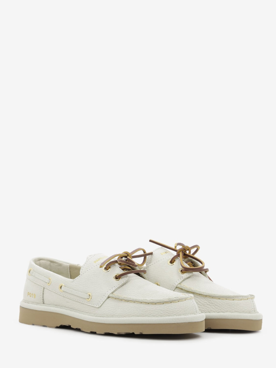 Lace-Up shoe nubuck ivory