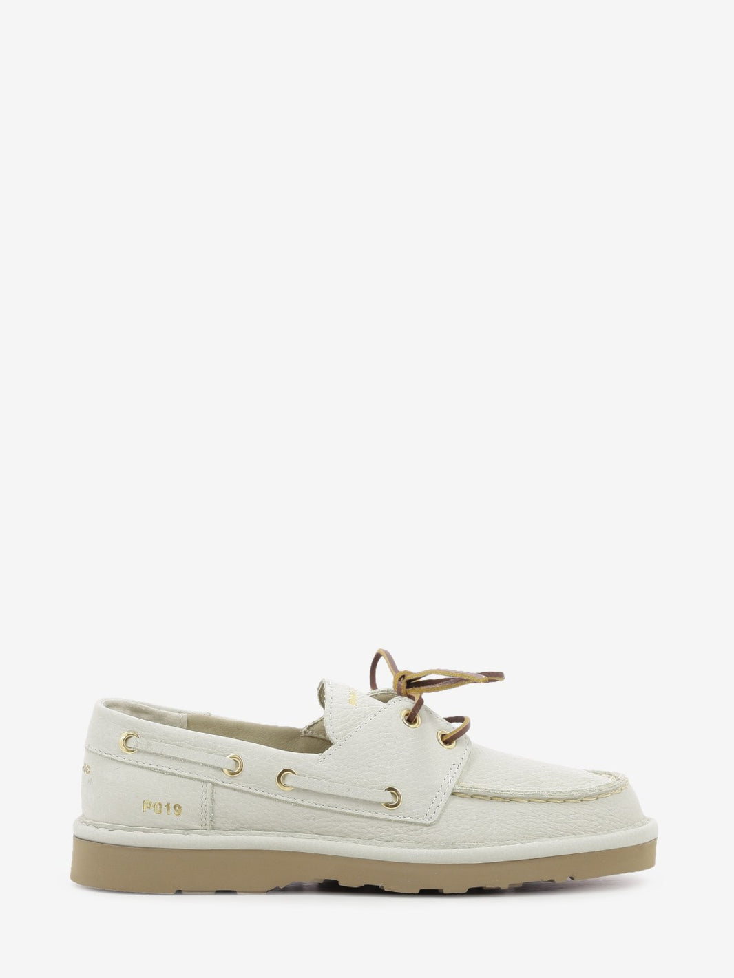 Lace-Up shoe nubuck ivory