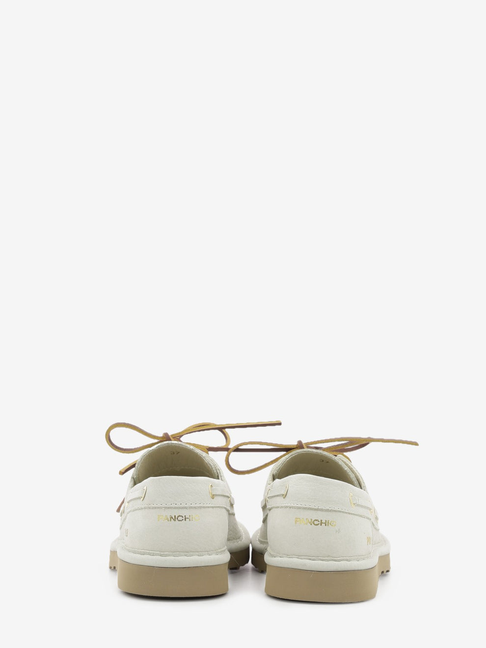 Lace-Up shoe nubuck ivory