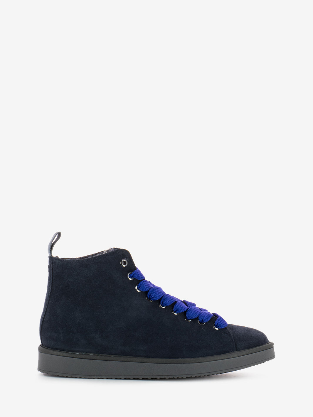 P01 ankle boots suede fur lining cobalt / electric blue