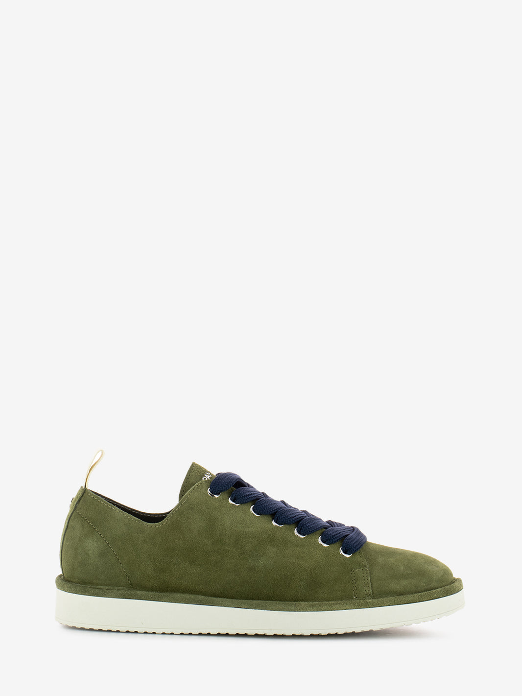 P01 Lace Up Suede forest night / cobalt