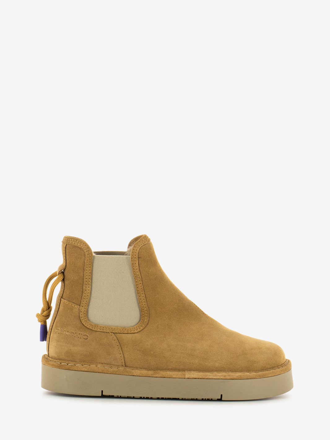 P67 Chunky Beatle Suede Faux Fur Lining brown sugar