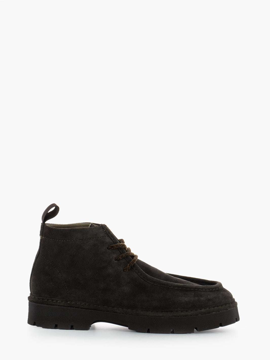 P99 ankle boot in suede ebony