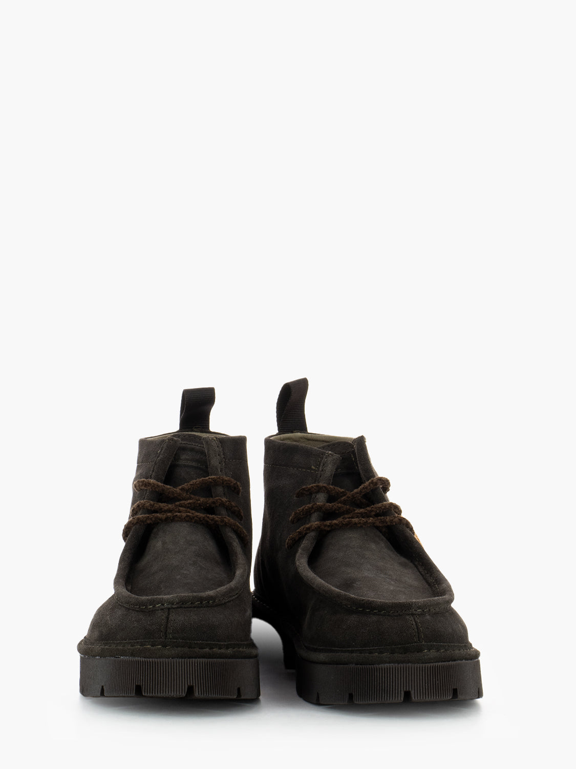 P99 ankle boot in suede ebony