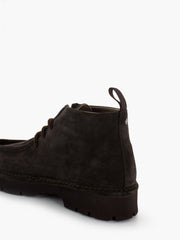 PANCHIC - P99 ankle boot in suede ebony