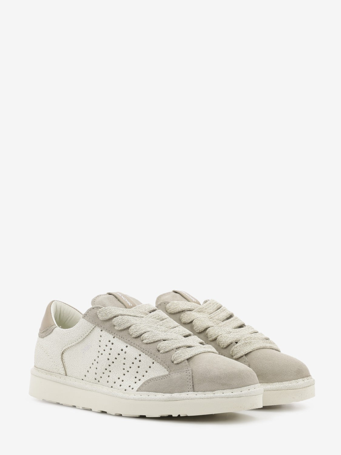 Sneakers suede ivory / dove / grey