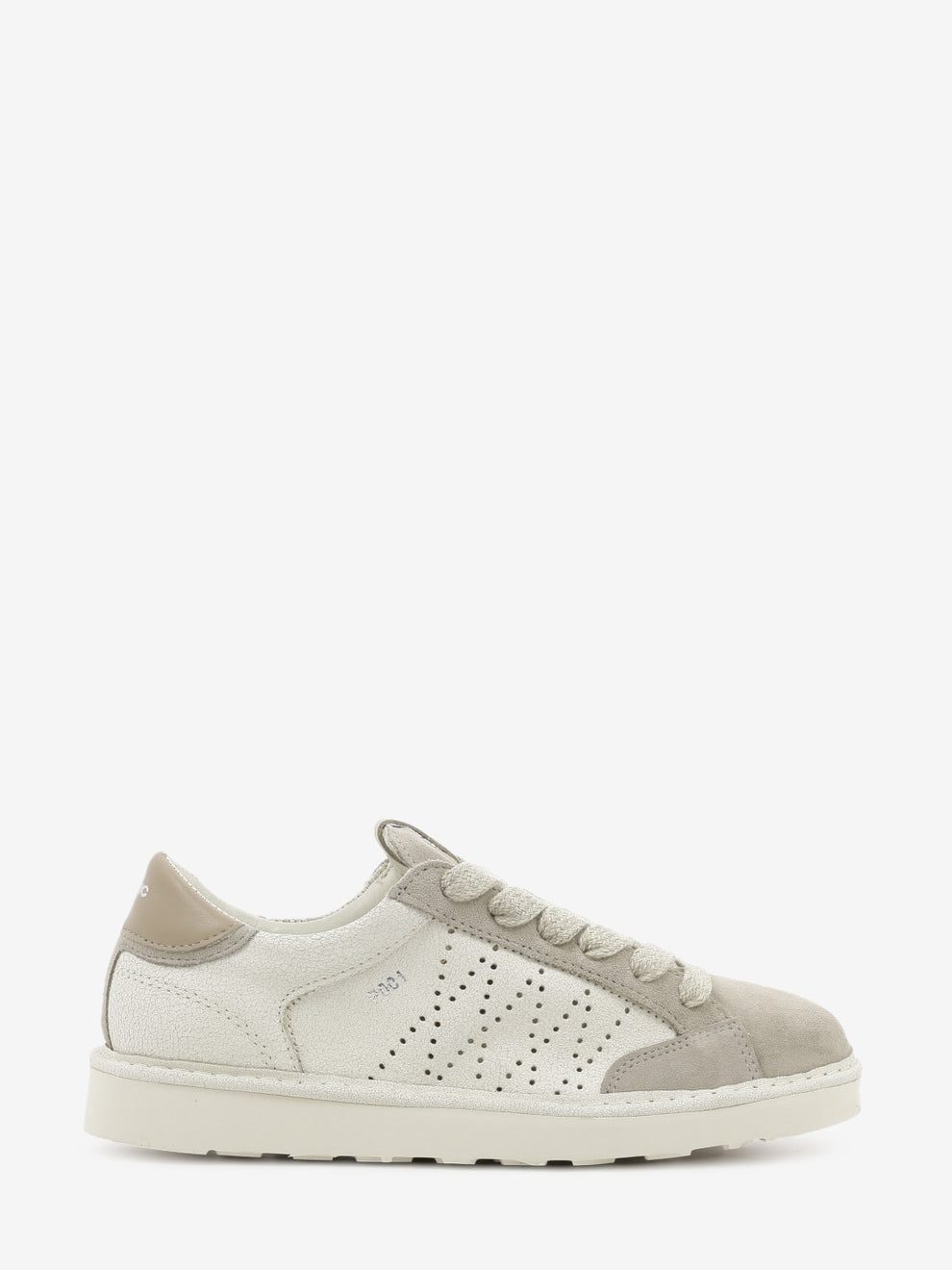 Sneakers suede ivory / dove / grey