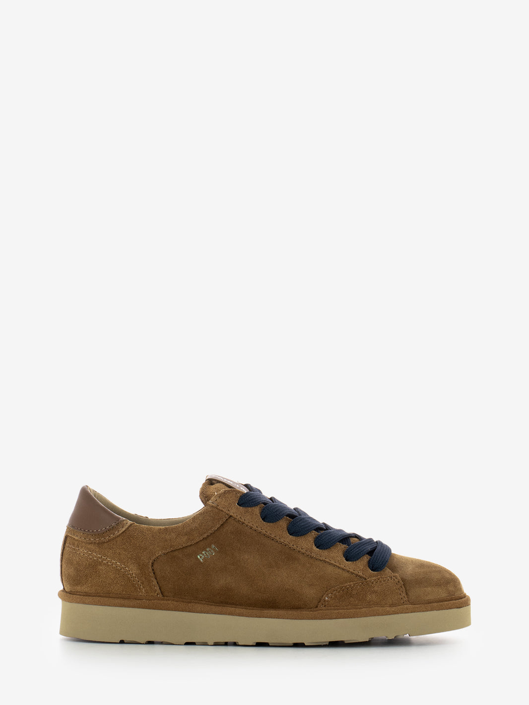 SUEDE LEATHER SNEAKERS COGNAC-COBALT P001M022-01742243_COG/CO