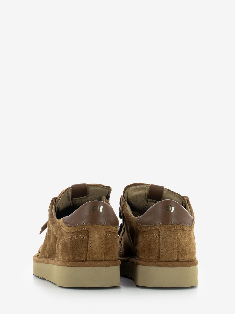 SUEDE LEATHER SNEAKERS COGNAC-COBALT P001M022-01742243_COG/CO