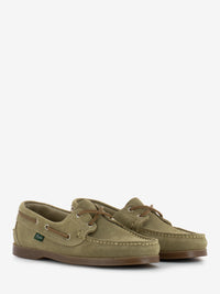 Honey Suede Boat Shoe